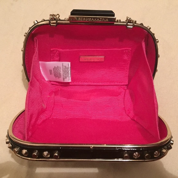 BCBG Max Azria Studded Patent Clutch - Picture 2 of 6
